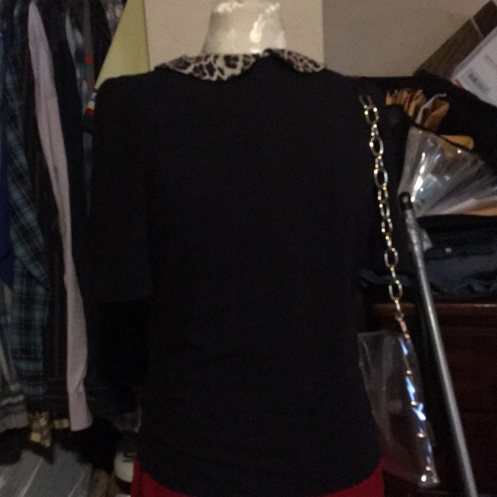 Black beautiful blouse